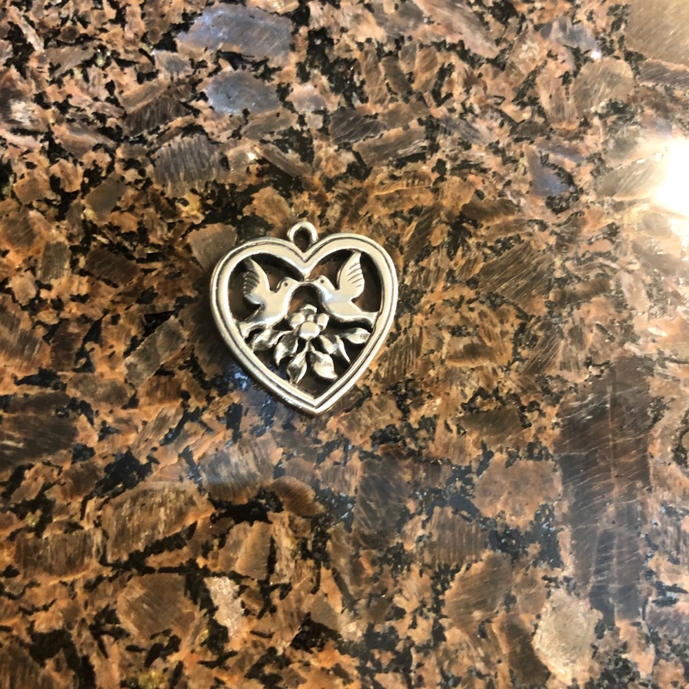 James Avery retired love birds charm